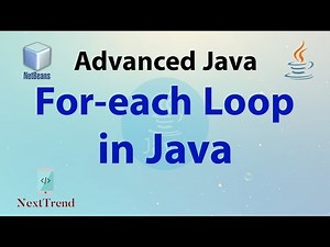 For-each Loop in Java