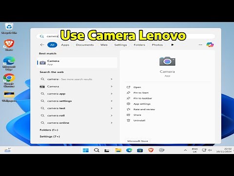 How To Use Laptop Camera in Lenovo