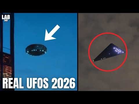 109 Real Alien and UFO Sightings 2026 | UFO Landing Caught on Camera Blowing Up Online!