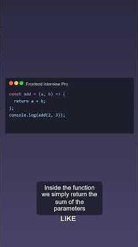 what is pure function in #javascript #shorts