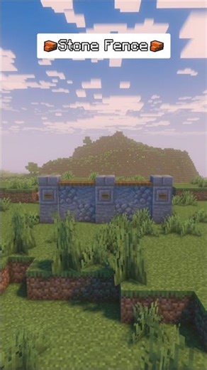 Simple Aesthetic Stone Fence Design 🧱🛡️