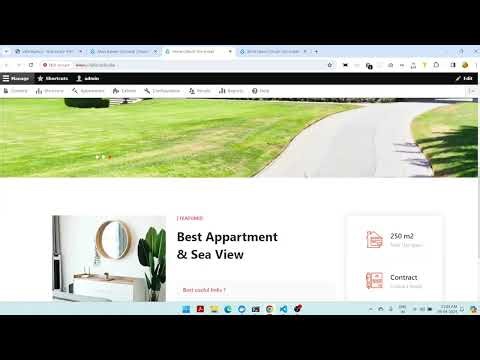 How to develop a website in drupal 10 from start to end | Design View For Slider #drupaltutorial