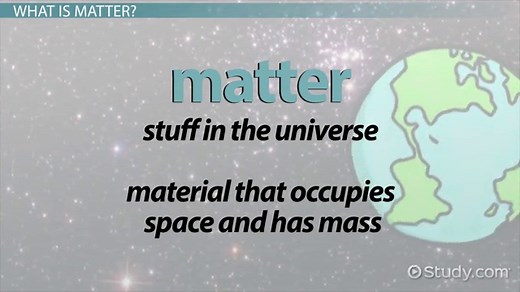 Matter, Mass & Volume | Differences & Examples
