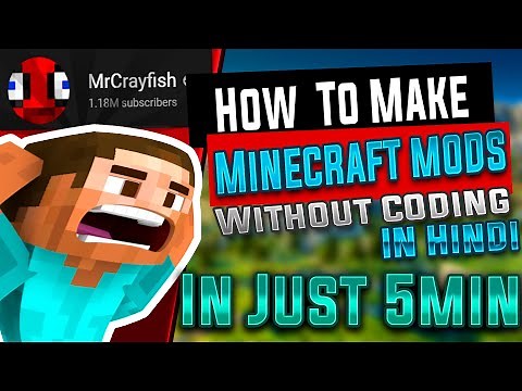 How to make mod for minecraft without coding