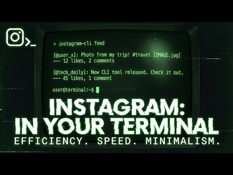 Hacker’s Way to Use Instagram: Instagram CLI | Chat, Feed & Stories in Linux Terminal 🐧