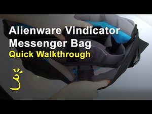 Alienware Vindicator Messenger Bag - A Quick Walkthrough