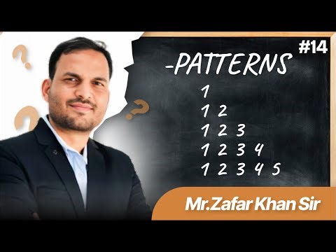 14. Pattern In Python By Zafar Khan Sir