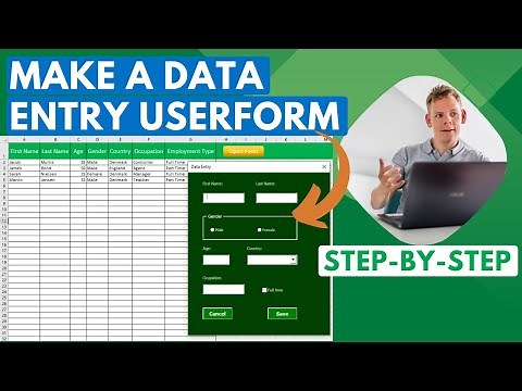 Mastering VBA Excel Step by Step Userform Creation Tutorial (A-Z Guide for Beginners)