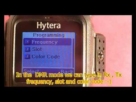 Programming HYTERA PD 785