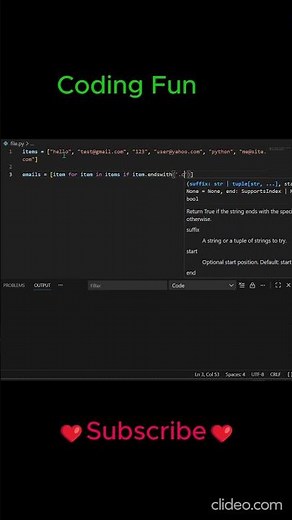 How Do You Extract Only Valid .com Emails From a Python List?