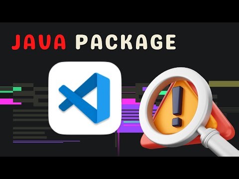 🔴 How to create java PACKAGE in VsCode ? Revistited