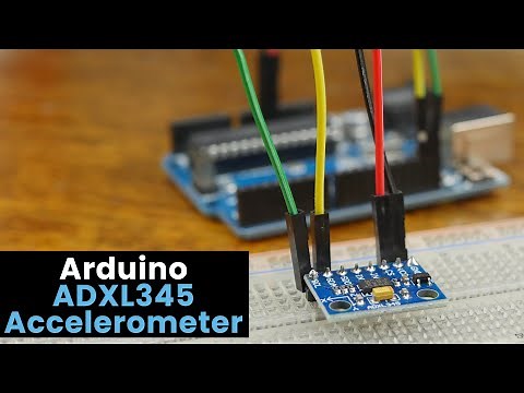Arduino Accelerometer using the ADXL345