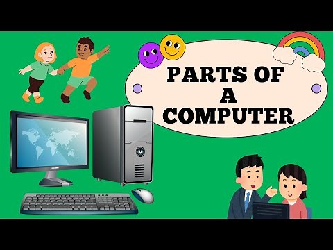 MUST-KNOW COMPUTER PART NAMES for Kids | Parts of a Computer explain| Kidz Korner Computer Class