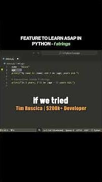 You need to understand this in Python!