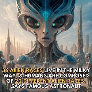 36 Alien Races Live In The Milky Way, & Humans Are Composed Of 22 Different Alien Races, Says Famous Astronaut | Space Stories