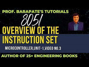 OVERVIEW OF INSTRUCTION SET (8051)