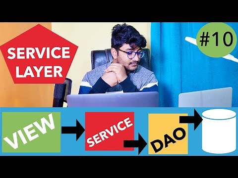 #10 Coding the service layer in spring | Java Live Project | Java + Spring Live Project
