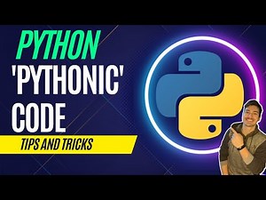 How to Write 'Pythonic' Python Code | Tips and Tricks for simple and stylish code!