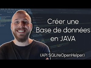 Gérer FACILEMENT une base de données SQLite en JAVA