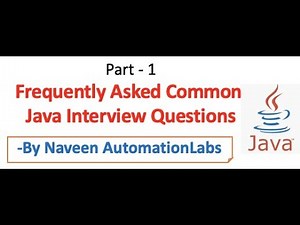 Common Java Examples Interview Questions - Part 1 || Looks Easy but Needs Practice