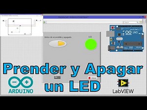 Turning an LED On and Off in LabVIEW and Arduino ✔