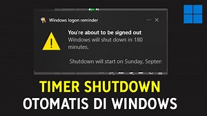 Cara Shutdown Otomatis Pakai Timer di Windows 10 & 11 - EvoTekno