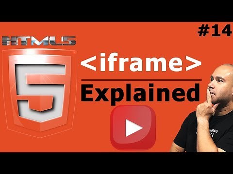 How To Embed YouTube Videos with iframe Tag in HTML - Tutorial for Beginners