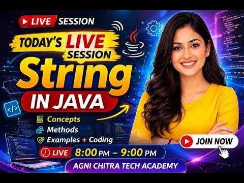 🔴 String in Java | Complete String Tutorial for Beginners | Live Coding | Java Interview Concepts 🔥