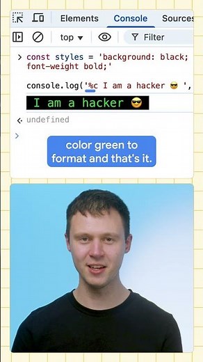 How to format console logs with CSS and ANSI #DevToolsTips