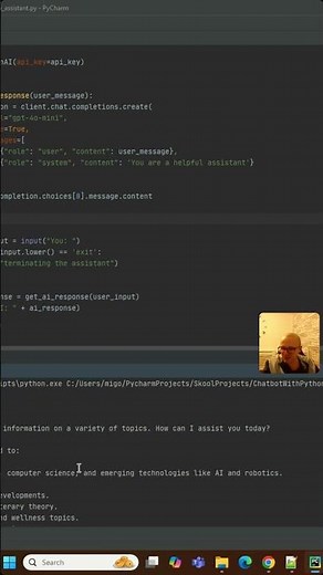 Build Your Own AI Chatbot with Python (No Coding Experience Needed!)