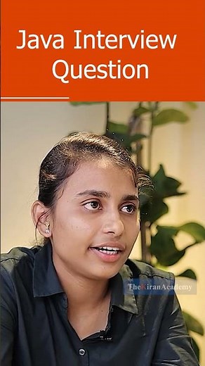 JAVA INTERVIEW QUESTIONS | The Kiran Academy - Java