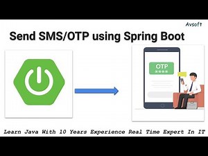 Send SMS OTP using spring boot application