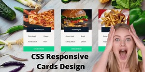 Beautiful Responsive Cards UI Design using HTML & CSS