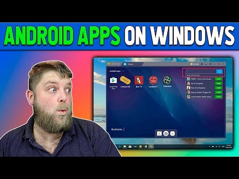 How To Use Android Apps On PC or Laptop!