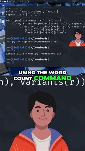 Create 36 Custom Usernames in Seconds with Python Script! #shorts