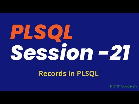 Oracle PL/SQL Tutorial Day -21 ✅ Records and Collections in PLSQL✅