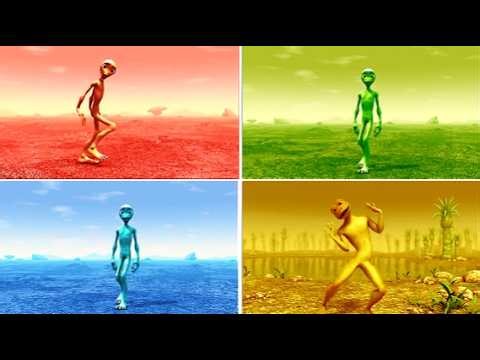 🚨 RAINBOW ALIEN DANCE CHALLENGE! 👽 Dame Tu Cosita (Epic Party) 💃🔥