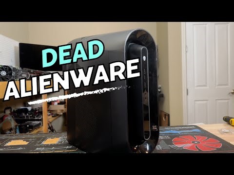 Saving A Dead Alienware Gaming PC! PC REBUILD!