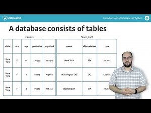 Python tutorial: Introduction to Databases in Python