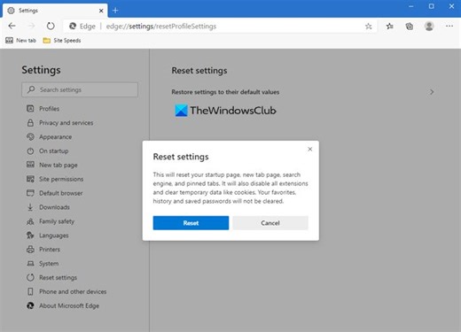 Microsoft Edge keeps freezing, crashing or is not responding or working