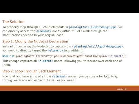 How to Loop Through Children of Nodelist in Java for XML Parsing and Creation