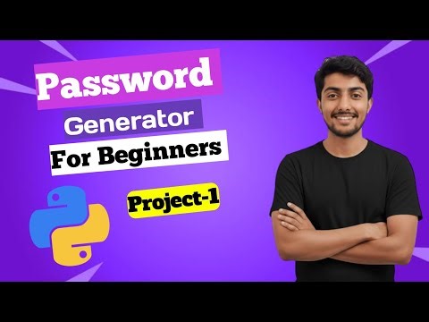 Python Project 🔥 Build a Random Password Generator Step-by-Step #coding #programming #trending