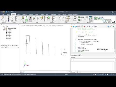 ANSYS SpaceClaim Python Scripting Tutorial