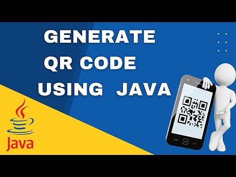 Generate QR Code using Java | ZXing Library