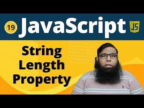 JavaScript string length || JavaScript full course - class 19.