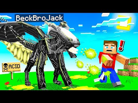 Morphing into ALIENS in Minecraft! (strong)