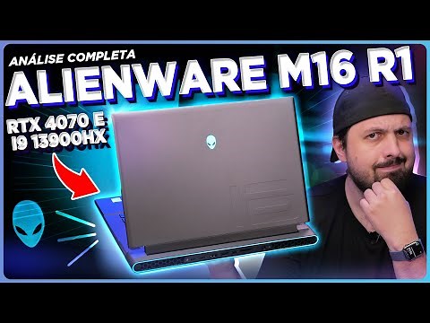 Alienware M16 R1 com RTX 4070: Muita POTÊNCIA para JOGOS, mas… (Análise)