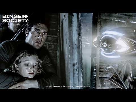 War of the Worlds (2005): Hiding In The Basement From Aliens Full Scene