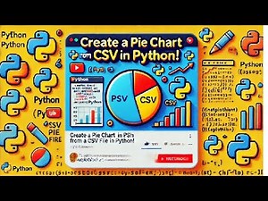 How to Create a Pie Chart from a CSV File in Python | Matplotlib Tutorial