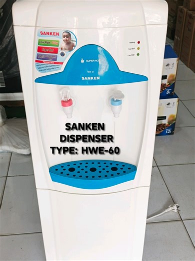 SANKEN DISPENSER AIR Higienis Type: Ruby series HWE-60 Tangki Stainless steel ✅ Daya: 175 wat Di order yuk kak 😍 Bisa order lewat WA: 0812-2247-1719 #dispensersanken #elektronikkadipaten #elektronikmajalengka #fyp